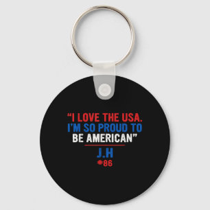 Liebe Die Usa Stolz Ein Amerikaner Zu Sein Patriot Schlüsselanhänger