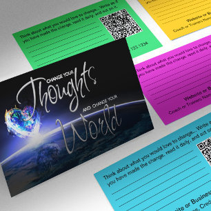 Liebe, die World Business Cards zu ändern Visitenkarte