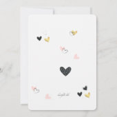 Liebe Diese herzlichen Einladungen (Rückseite)