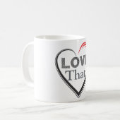 Liebe diese Kaffeetasse (Vorderseite Links)