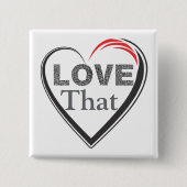 Liebe diesen Knopf Button (Vorderseite)