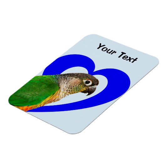 Liebe dieses Conure Magnet (Linke Seite)