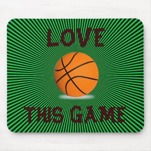 LIEBE DIESES SPIEL MOUSEPAD (Vorne)