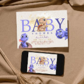 Liebe Dino Simple Funny Niedlich Dragon Baby Boy D Einladung