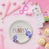 Liebe Dino Simple Funny Niedlich Dragon Baby Boy D Pappteller (Party)