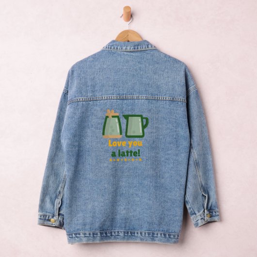 Liebe dir einen Latte - Denim Jacket Jeansjacke (Hangar)