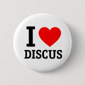 Liebe Discus Button (Vorderseite)
