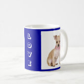 Liebe Diva Chihuahua Welpe Hund Kaffee Tasse (VorderseiteRechts)