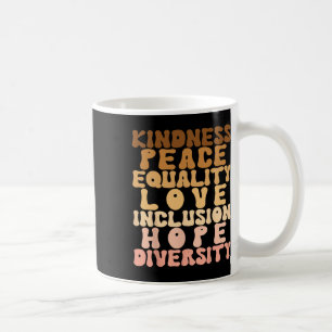 Liebe Diversity Inklusion Equality Black History Kaffeetasse