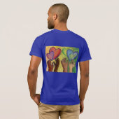 Liebe Diversity Kunst - Shirts nach Maß (Schwarz voll)