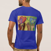 Liebe Diversity Kunst - Shirts nach Maß (Rückseite)