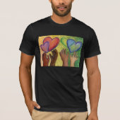 Liebe Diversity Kunst - Shirts nach Maß (Vorderseite)