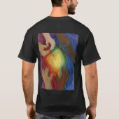 Liebe Diversity Kunst - T - Shirt nach Maß (Rückseite)
