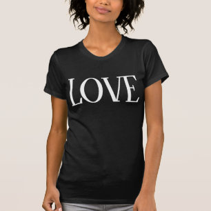 Liebe, DIY-Schriftart+Farben T-Shirt