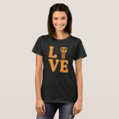 Liebe Djembe Drum T-Shirt (Vorne ganz)