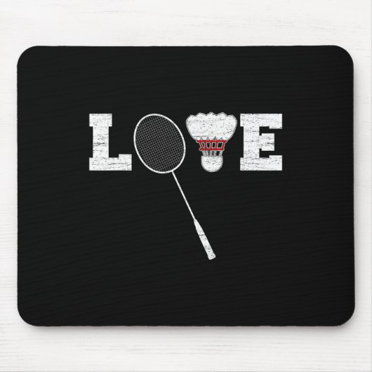 Liebe Dminton Shuttle Birdies - Dminton Sport 1 Mousepad (Vorne)