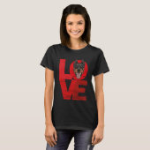 Liebe Doberman 189 T-Shirt (Vorne ganz)