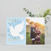 Liebe Doil Foil Folien Feiertagskarte (Stehend vorne)