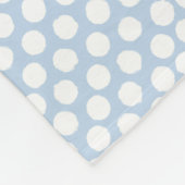 Liebe Doktor Westie Dotted Throw Blanket Fleecedecke (Ecke)