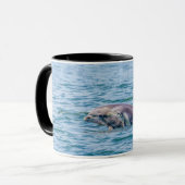 Liebe Dolphin & Baby Tasse (Vorderseite Links)