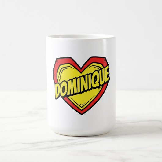 Liebe Dominique Kaffeetasse (Mittel)