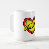 Liebe Dominique Kaffeetasse (Vorderseite Links)