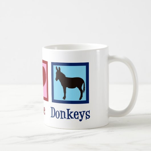 Liebe Donkeys Kaffeetasse (Rechts)