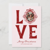 Liebe Doodle Foto Weihnachten (Vorderseite)