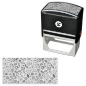 Liebe Doodle Tapestry Permastempel (Beispiel)