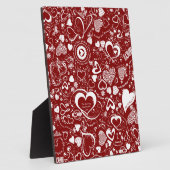Liebe Doodles Fotoplatte (Seite)