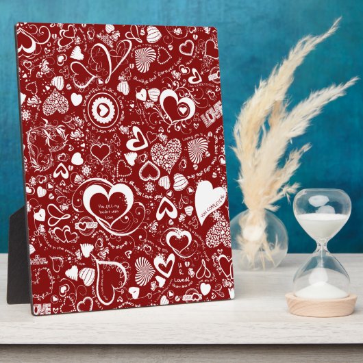 Liebe Doodles Fotoplatte (Seite)
