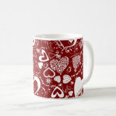 Liebe Doodles Kaffeetasse (VorderseiteRechts)