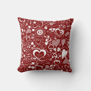 Liebe Doodles Kissen