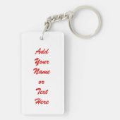 Liebe Doodles Schlüsselkette Schlüsselanhänger (Rückseite)