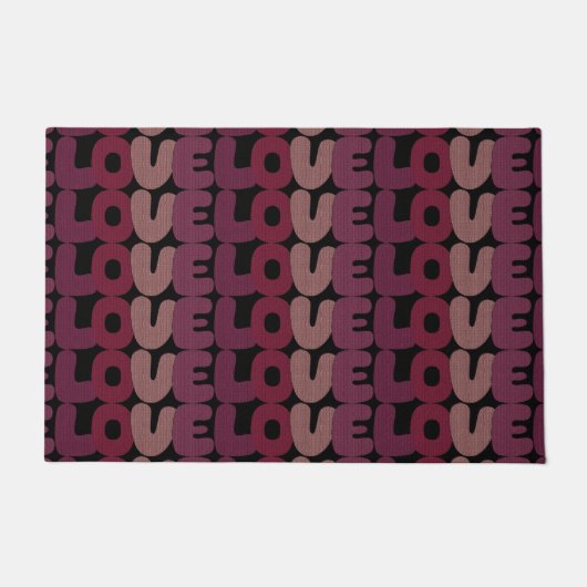 Liebe Doormat Fußmatte (Vorderseite)
