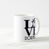 LIEBE Dorchester SC Kaffeetasse (VorderseiteRechts)