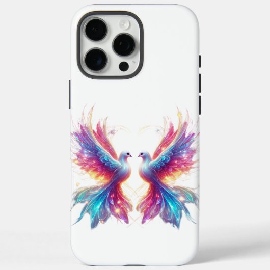 Liebe Dove Birds Case-Mate iPhone Hülle (Rückseite)