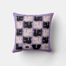 Liebe Dove Kissen