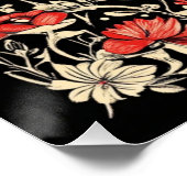 Liebe Doves Design Poster (Ecke)