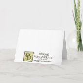 Liebe Doves Feiertagskarte (Rückseite)