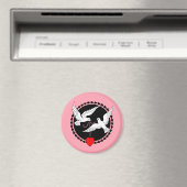 Liebe Doves Magnet (In Situ (Geschirrspüler))