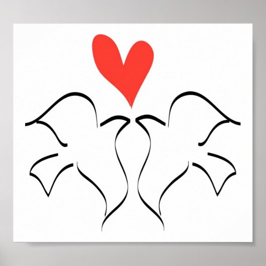 Liebe Doves Poster (Vorne)