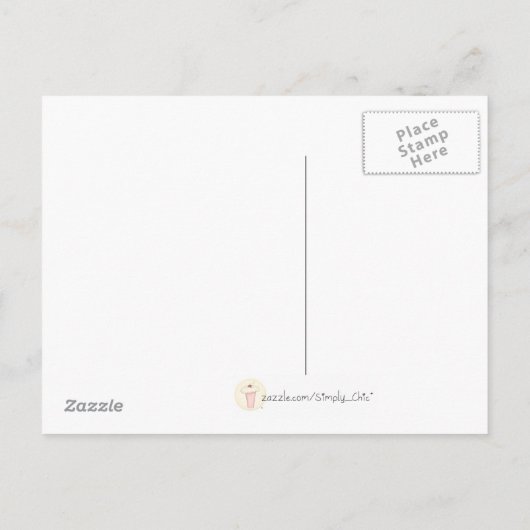 Liebe Doves Postkarte (Rückseite)