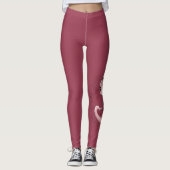 Liebe-Drache-Leggings Leggings (Vorderseite)