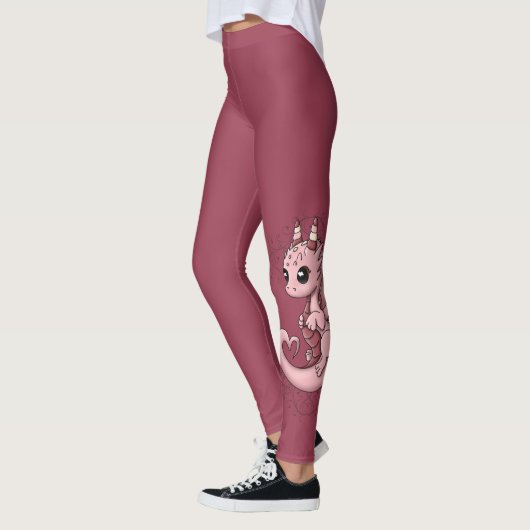 Liebe-Drache-Leggings Leggings (Links)