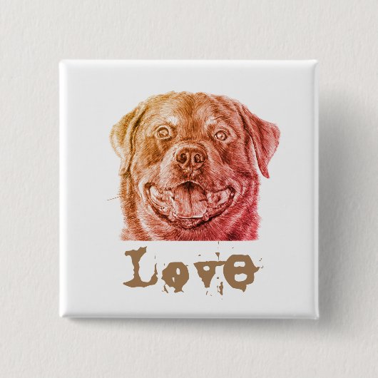 Liebe drehen button (Vorderseite)