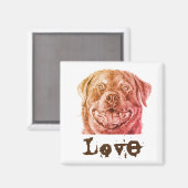 Liebe drehen magnet (Vorderseite/Rückseite)