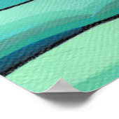 Liebe drucken mit der ersten Nation Druckfarbe gro Poster (Ecke)