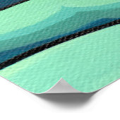 Liebe drucken mit der ersten Nation Druckfarbe gro Poster (Ecke)