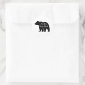 Liebe Du Bärenberg Runder Aufkleber (Tasche)